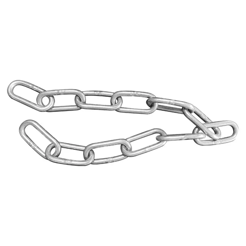 6mm Din5685A galvanized chain grade 30 short link chain