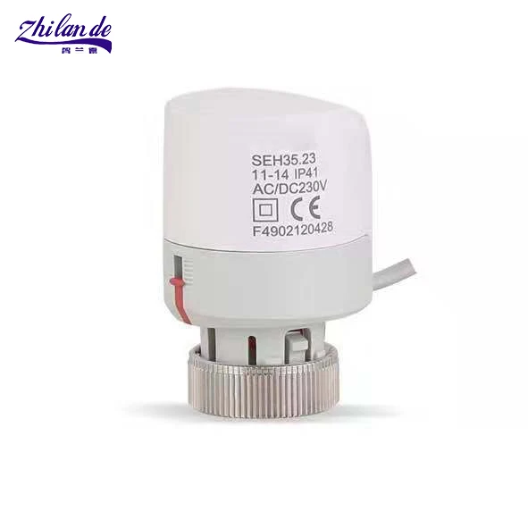 Электротермический привод напольного термостатическая головка с датчик уровня жидкости