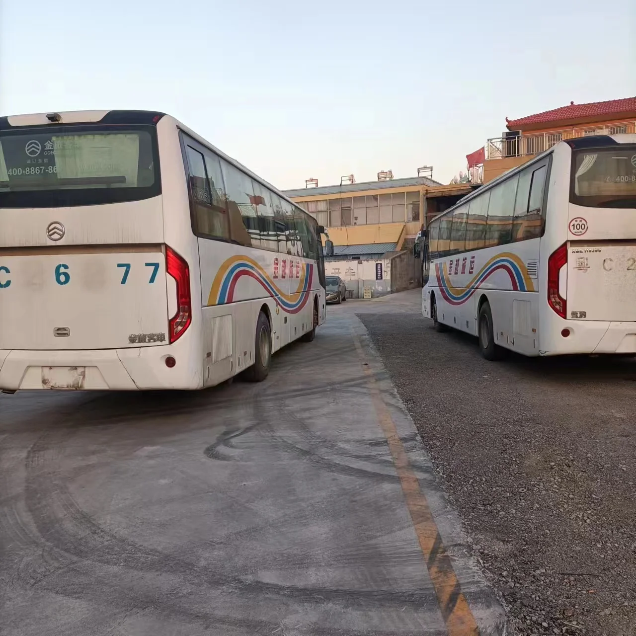 High quality second-hand intercity buses and large buses for sale
