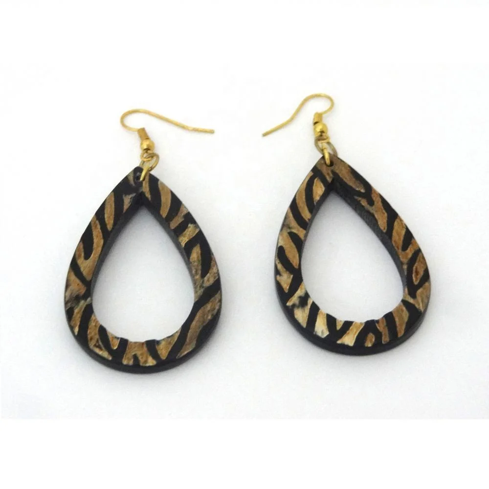 New Style Horn Earrings Daily Use Buffalo Horn Jewellery for Womens at Bulk Selling Price
