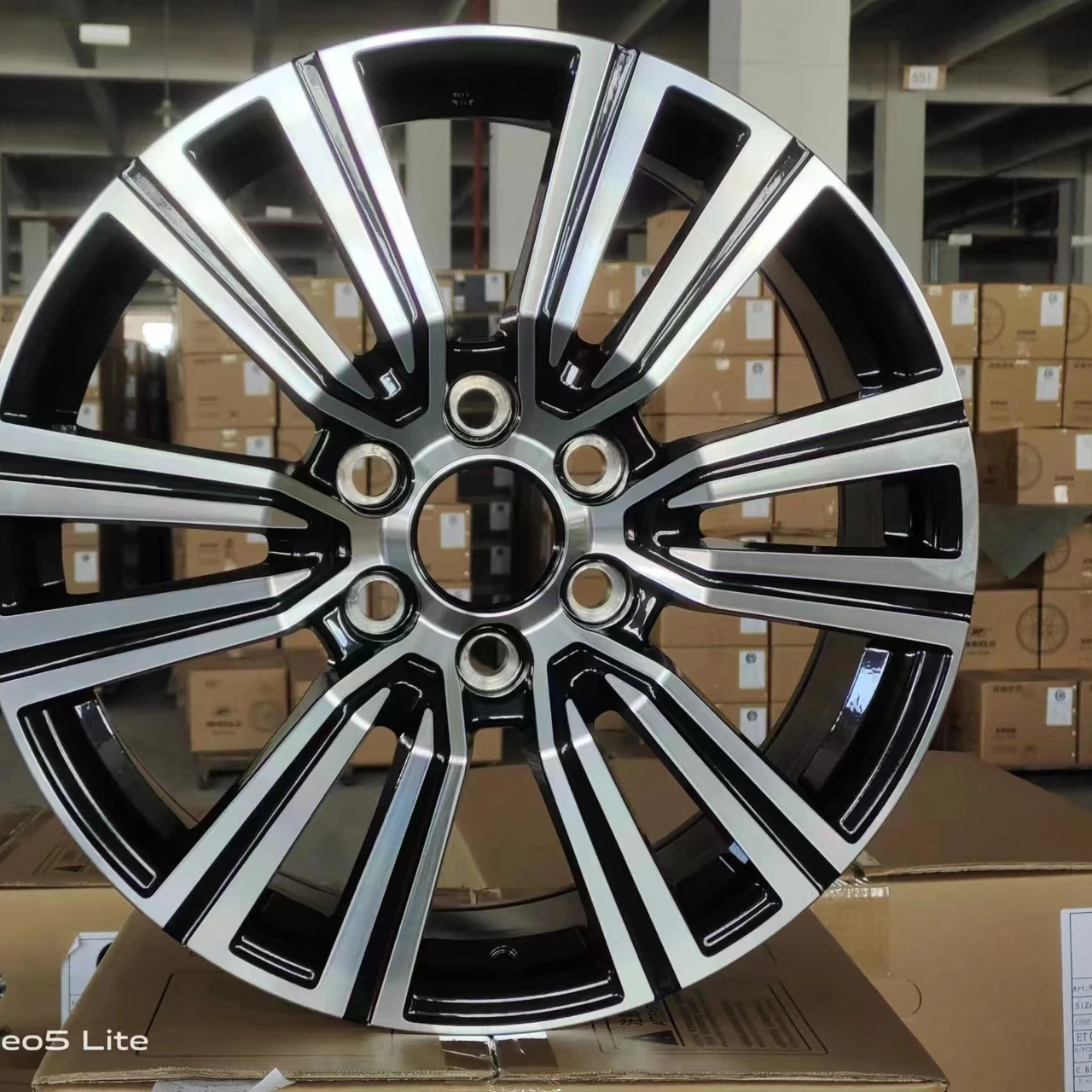 22 Inch Passenger Car Alloy Wheel Rims For Land Cruiser/Prado Tacoma 6*139.7 FJ Cruiser Fortuner SW4 LC300