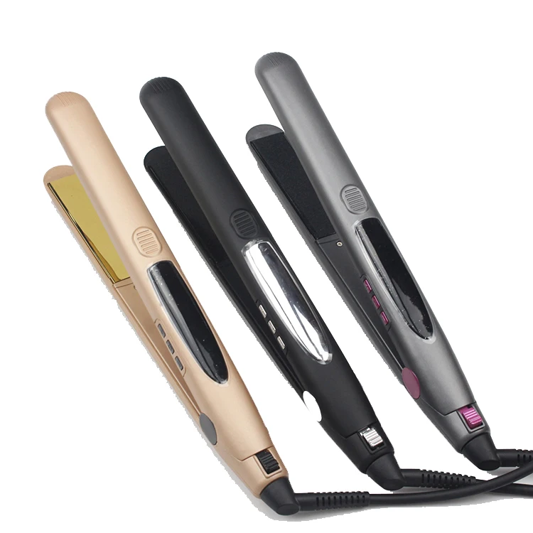 LCD Display Hair Straightener Curler in one Top Seller Hair Flat iron 1 inch Traveling Hair Straightening Iron