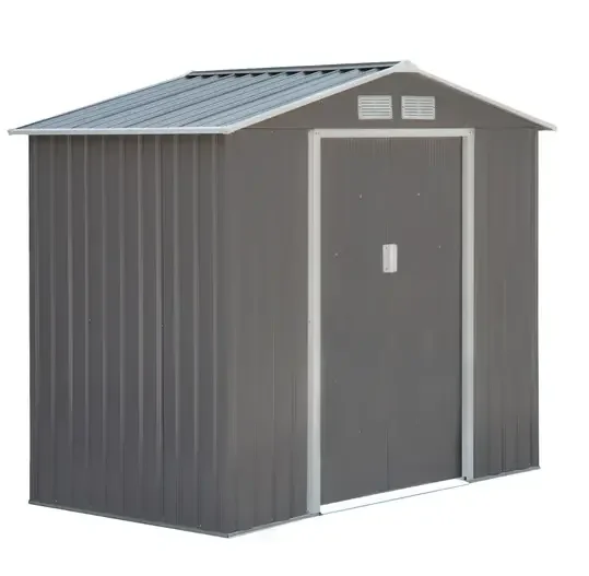 Galvanized steel garden sheds, building storage outdoor house customized modern sheds sheds storage outdoor garden metal