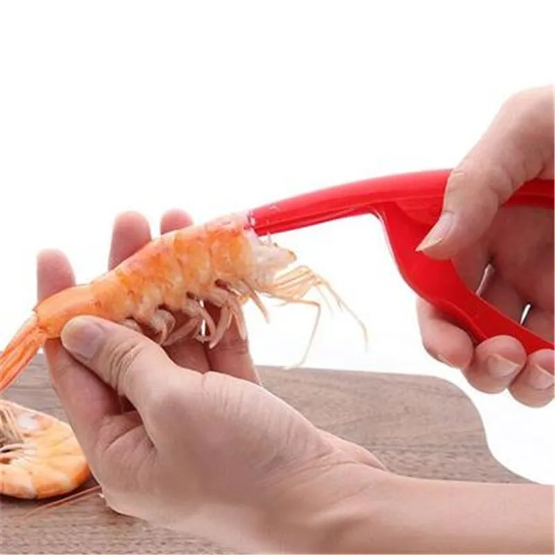 Plastic Quick Shrimp Peelers Deveiners Peel Prawn Shell Seafood Tools Restaurant House Kitchen Easy Use Kitchen Gadget
