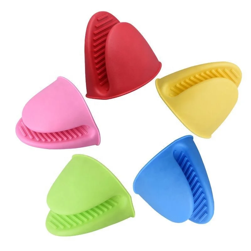 Hot sale heat resistant silicone mitts OEM customized kitchen accessories silicone mini mittens