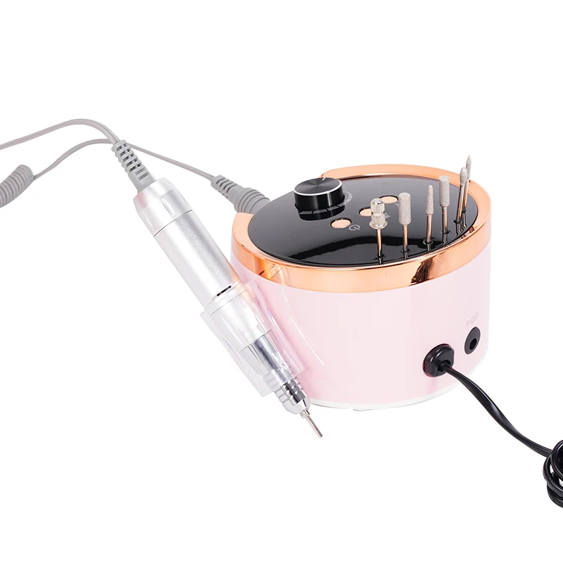 Professional Nail Salon Equipment Desktop nail polish removal cordless efile 45000rpm Manicure beauty Drill Machine