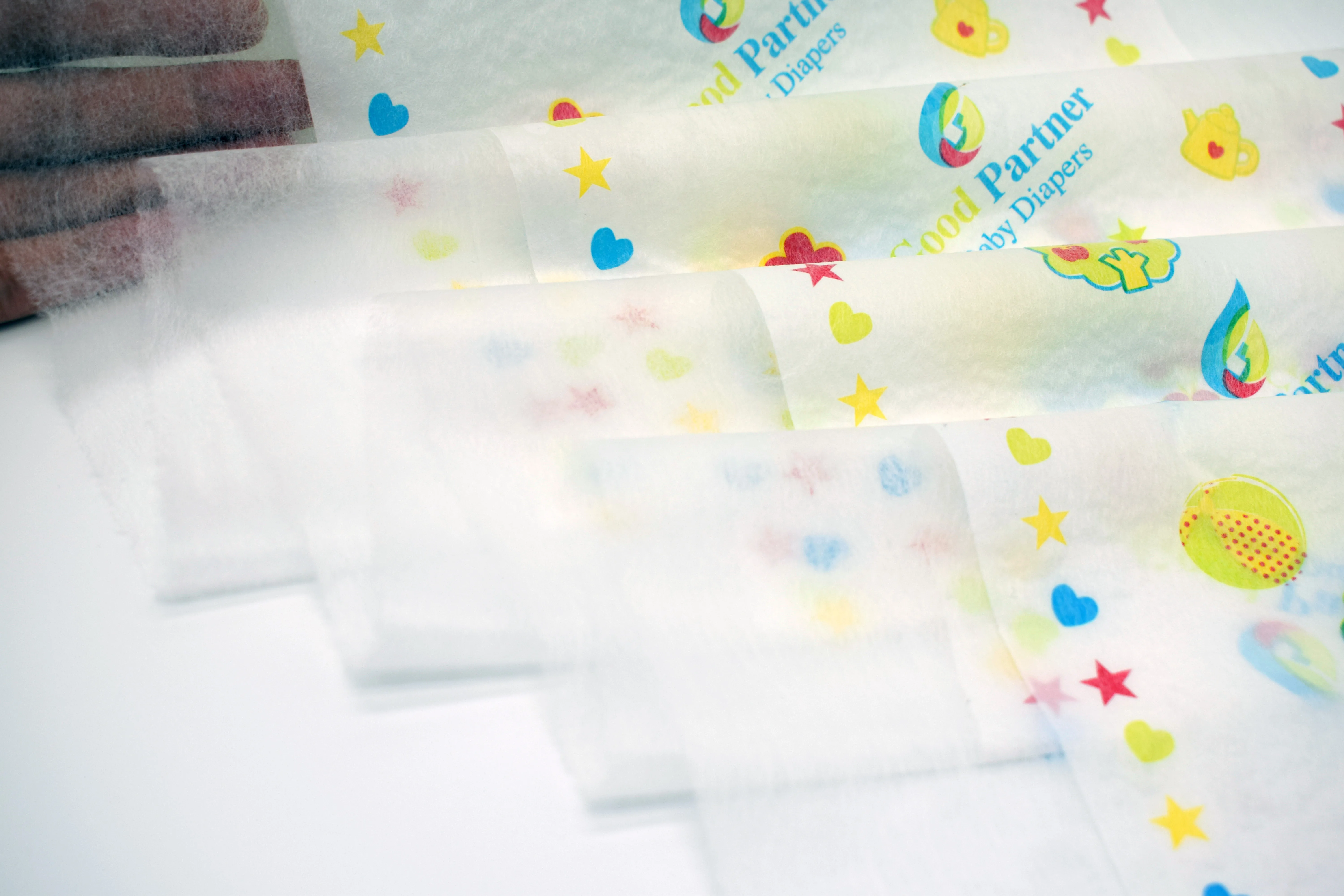 HC Breathable lamination film back sheet plastic film raw material for Baby Diaper