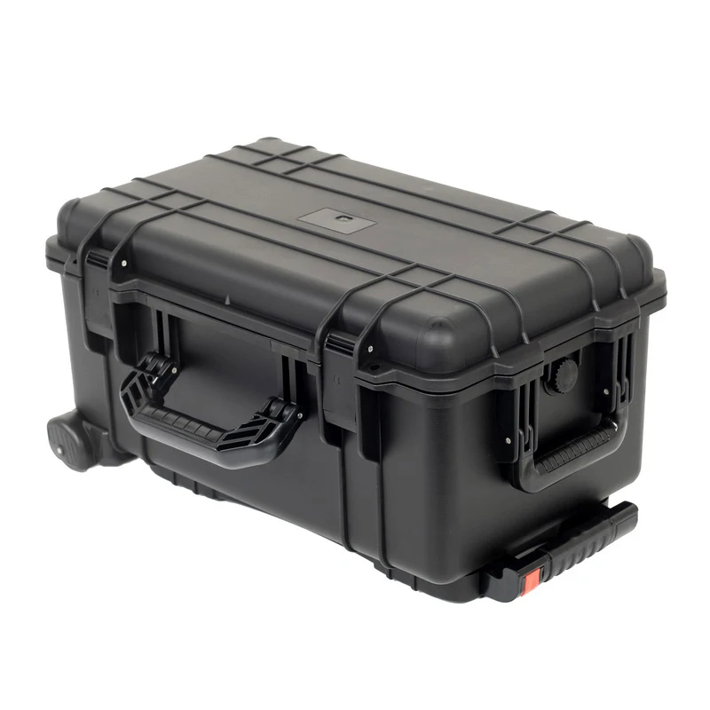 Hard PP Plastic Trolley Tool Box Air Captain Equipment Storage Case Fight Rolling Toolbox with Foam