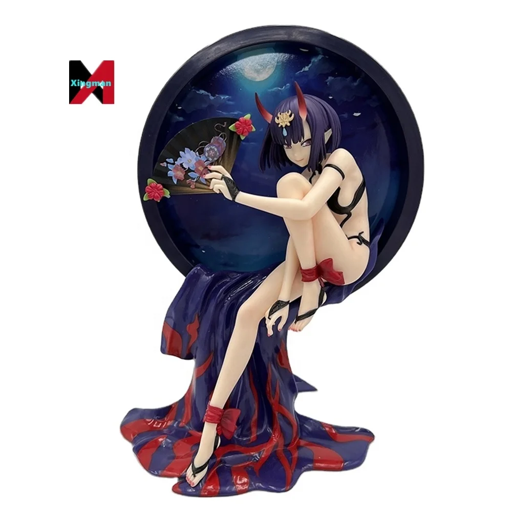 23 см Fate/Grand Order Shuten Douji ПВХ Аниме Фигурка Сексуальная девочка-убийца в действии с Caster Hentaii коллекция для взрослых кукла игрушка