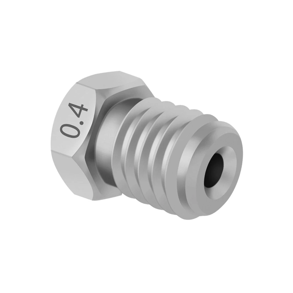 TWOTREES E3DV6 Nozzle Stainless Steel Nozzle M6 Threaded For E3DV6 Print Head Extruder 1.75mm Filament 3D Printer Print Head