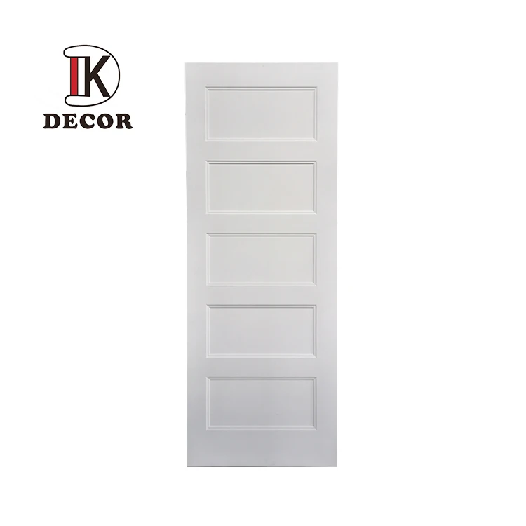 Cheap Price Hollow Core Wood Interior Shaker Style Moulded Door prehung for houses