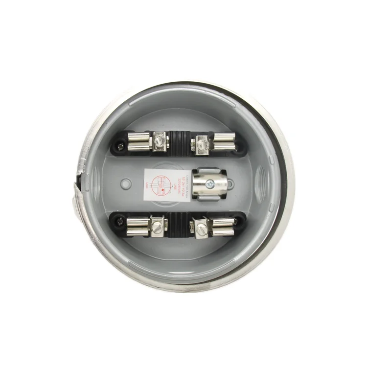 Низкая цена высокое качество 3 фазы круглый кВт-ч Электрический счетчик