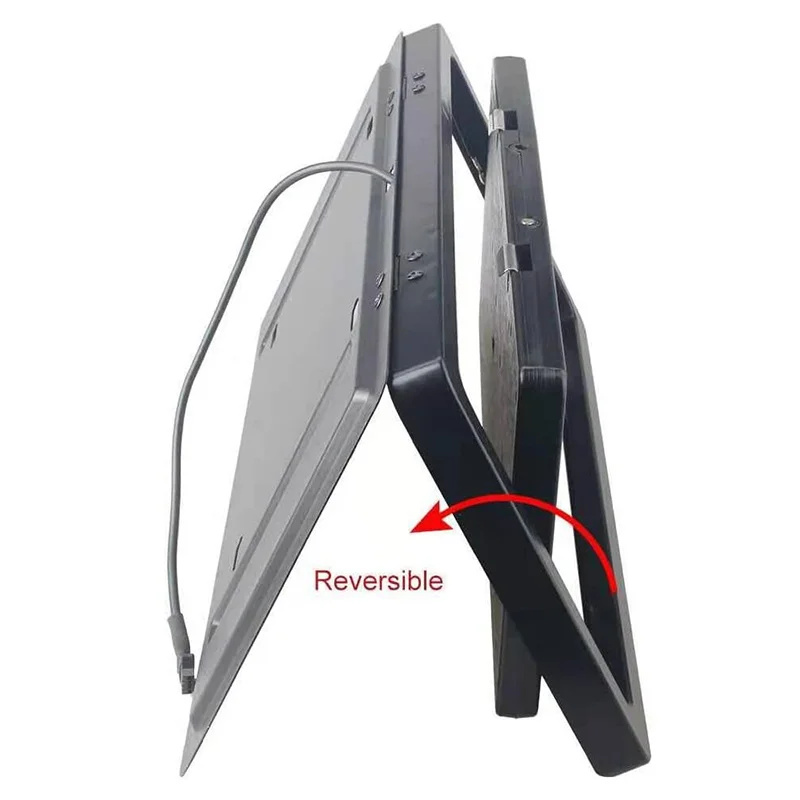 electric stealth vehicle license plates flip cover retractable car license plate frame with remote control
