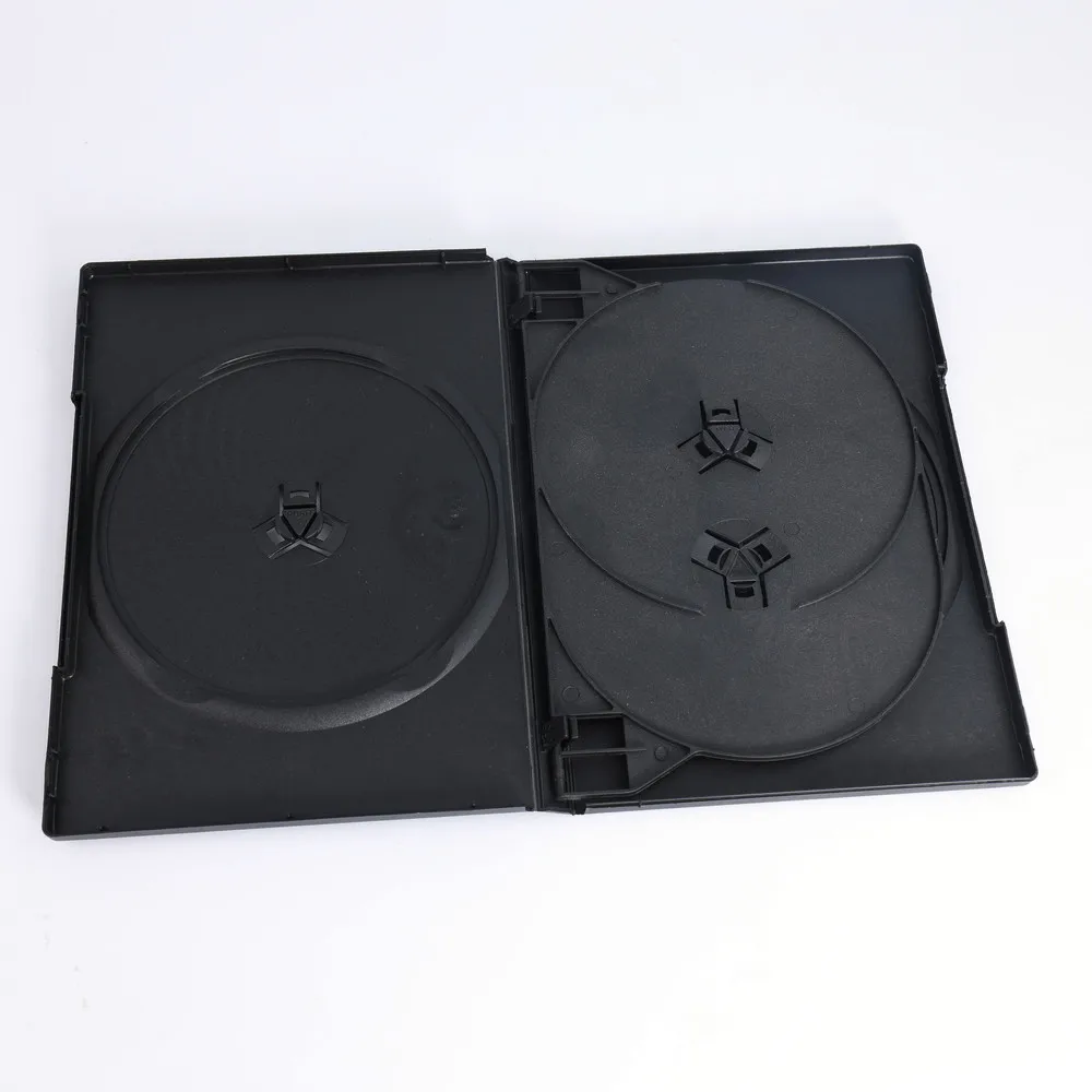 
Factory Direct Sale Cd Case Black Dvd Case 4 Dics For Dvd Player Music 