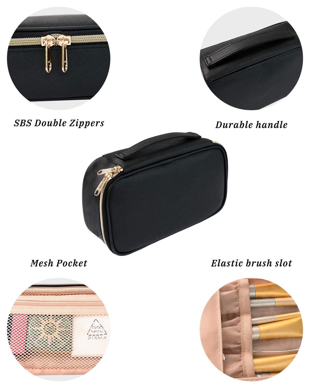 Relavel Makeup Bags Wholesale Cosmetics Bag Women Makeup Brush Organizer cosmetics Pouch Makeup Storage Bag