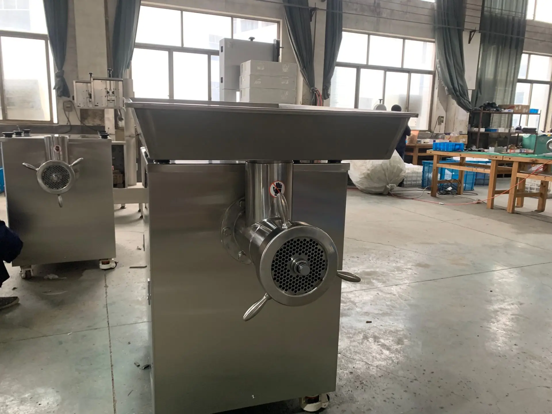 TK-52 stainless steel industrial meat mincer /large meat grinder with best price