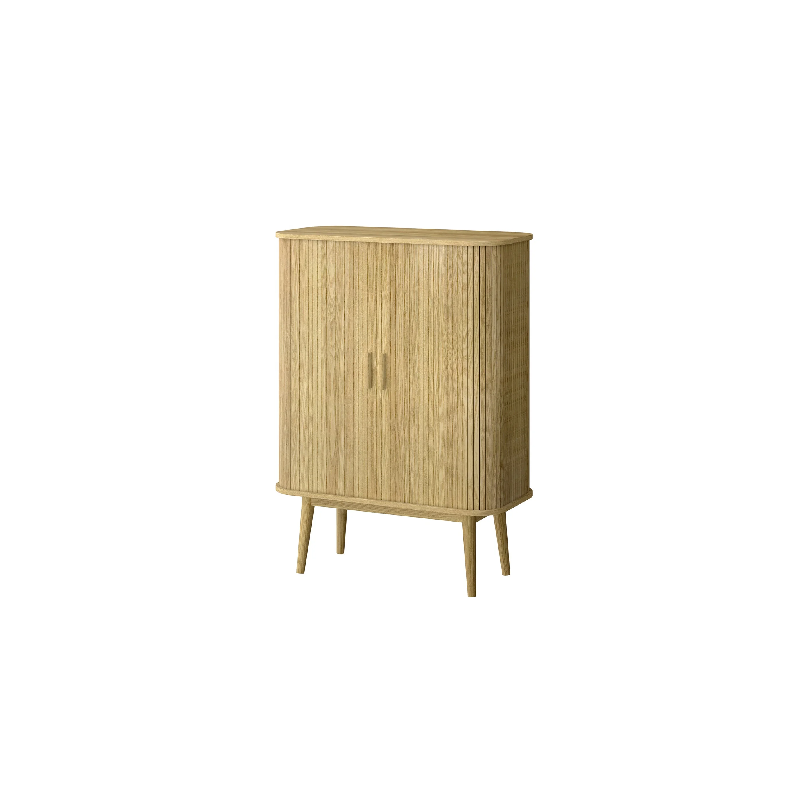 Oak Solid Wood Simple And Elegant Tv Cabinet Portable Living Room Furniture Tv Stand Design With Storage