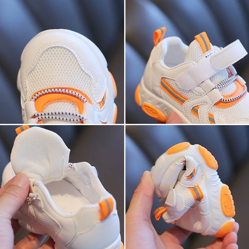 Breathable Durable Wholesale Mix Colors Lovely Baby Sneakers Casual Baby Shoes for Summer