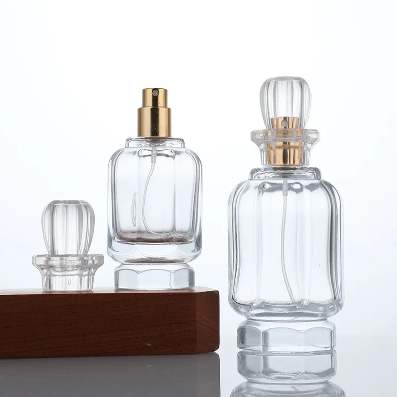 Wholesale Perfume Bottle Pagoda Shape Customized Travel Small Portable Sub Perfume Bottle