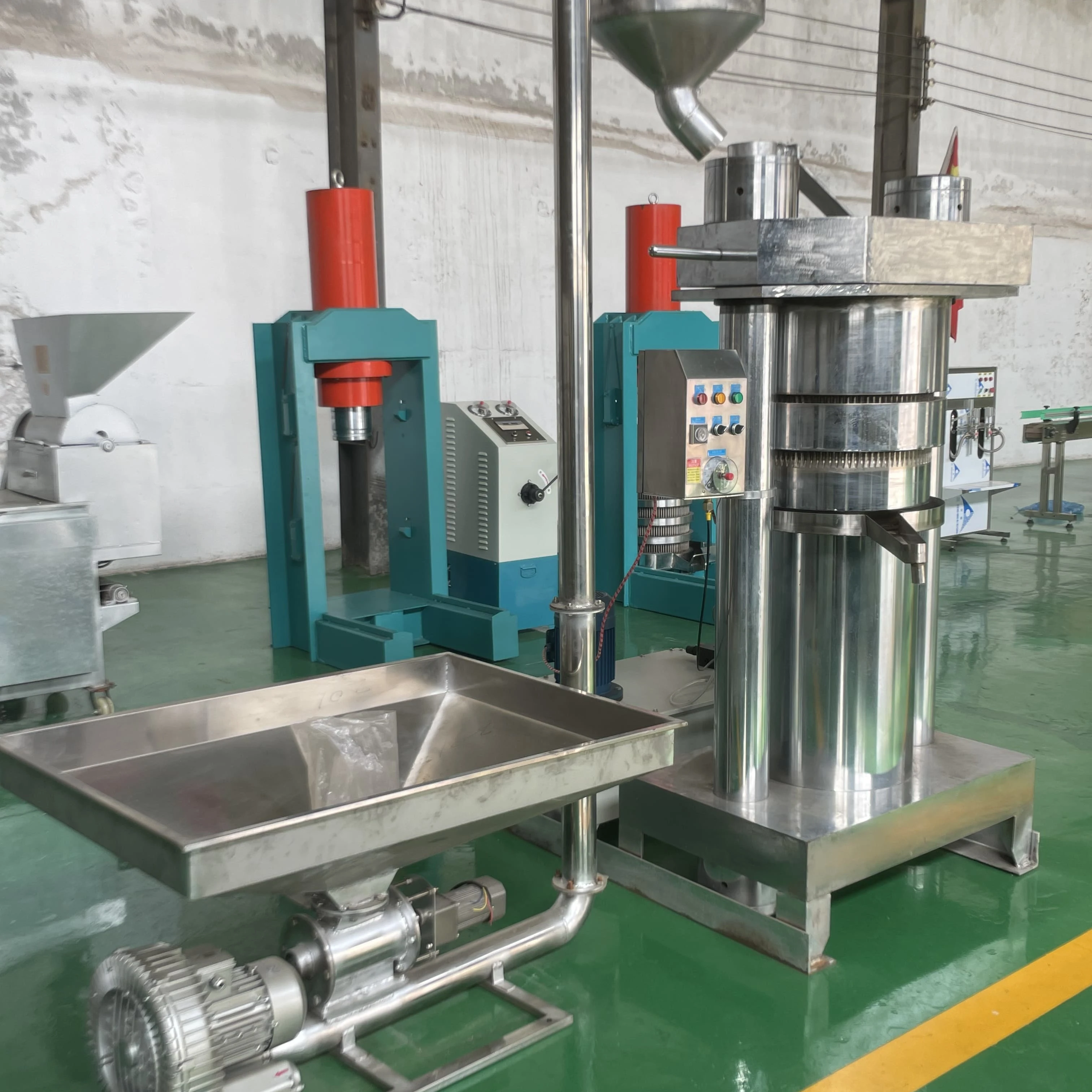 New Used Cold Oil Press Machine Home Use Manufacturing Plant Farm Soybean Sesame Sunflower Seed Hot Press Essential Motor Gear
