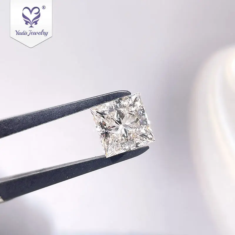 Yadis Gems 2.6ct VS2 I Lab Grown Diamonds D E F color vs vvs grade lab diamonds Princess cut IGI certificate diamond
