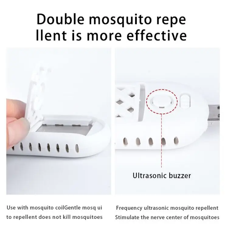 Portable USB Anti-mosquito Battery Repellent Operated Repellant Device Electric Mosquito Repellent for Car/home/outdoor/hunting