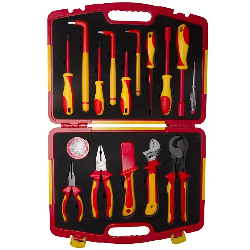 Hot Selling Insulated Injection Screwdriver pliers voltage testing pencil Hand Tools Set for Home Repair