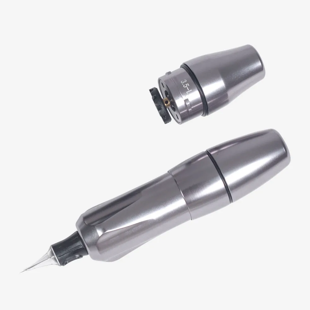 Tattoo Body Art Maker Grey Gun Swiss Coreless Two Motor Engine permanent makeup Tattoo Machine for School Training
