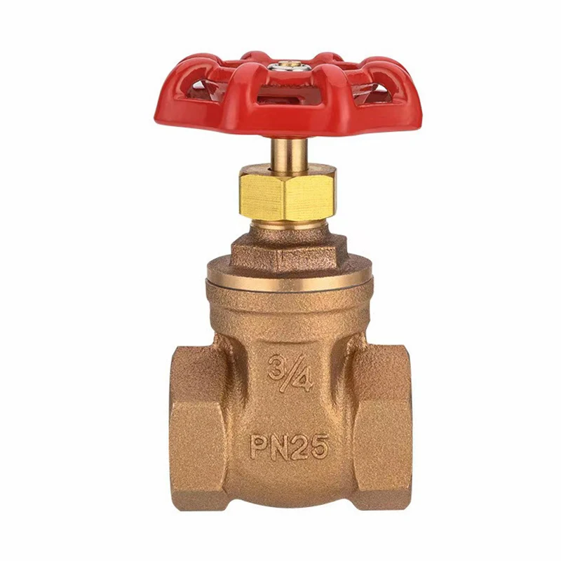 Бронзовый запорный клапан корпуса PN25 стандартный 1/2 '-2' NPT/BSP