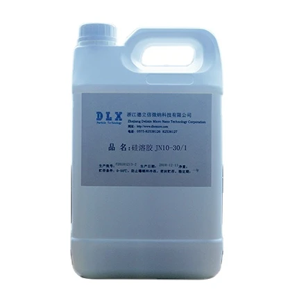Industrial grade high quality JN10-30/1 small particle size silica sol for refractory materials
