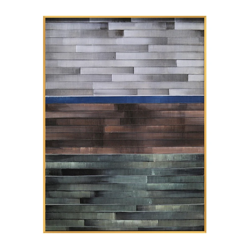 Modern Minimalist Wabi-sabi Texture Gradient Abstract Handpainted Oil Painting Pop Art