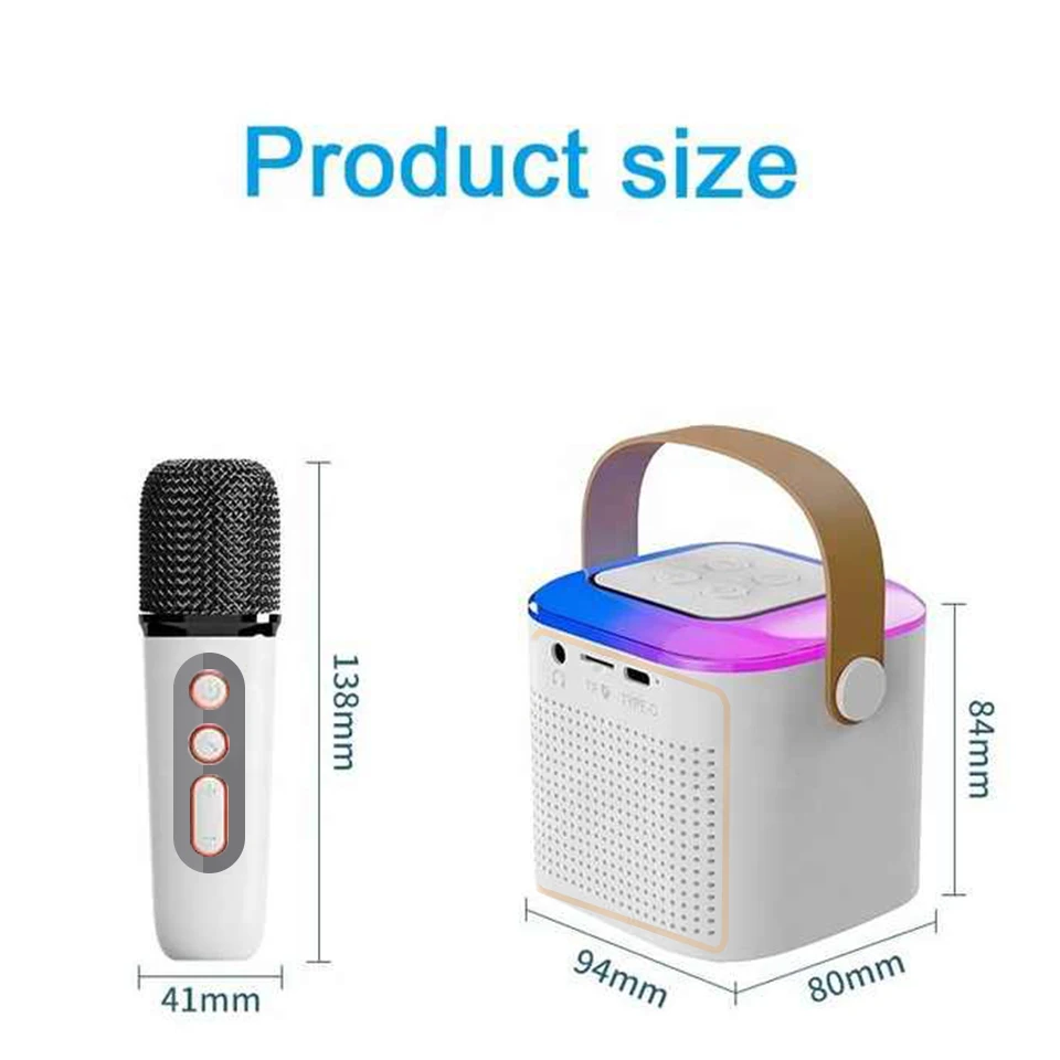 Dj Gaming Best Wireless Speakers Bluetooth Party Box Speaker Portable Mini Karaoke Portable Bluetooth Speaker With Wireless Mic