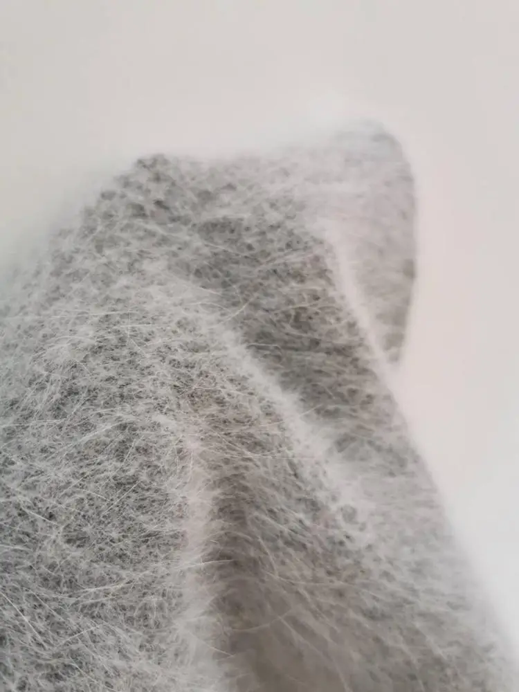 
1/15NM multiple colors high proportion long hair angora 50% angora cashmere blended yarn 