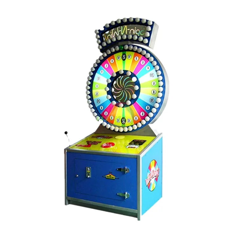Спин N Win The Lucky ролика cрабатывающий при опускании монет Аркадный Игровой автомат по продаже билетов выкупной игровой для продажи