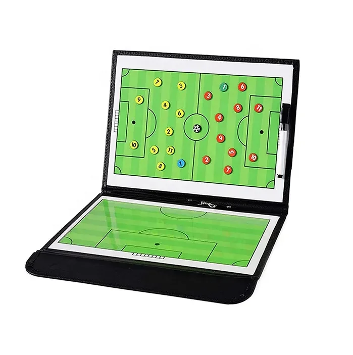 Hot Sell Football Tactics Board Portable Magnet Dry Eraser Board Foldable Basketball Soccer Coaching Board