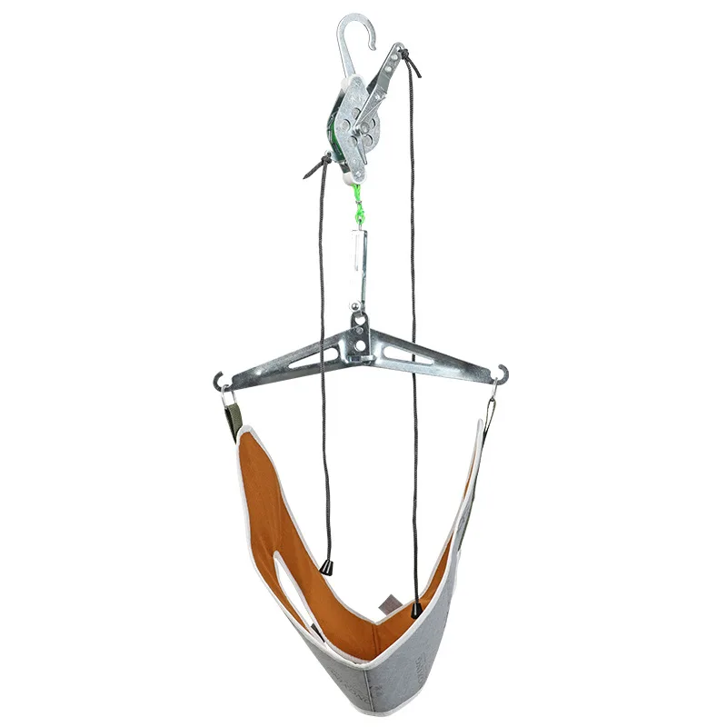 Medical door hanging cervical traction stretcher home cervical support belt safety rope