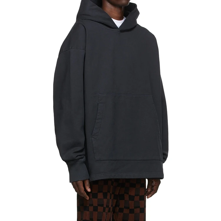 Изготовленный на заказ мужской пуловер с капюшоном 100% Органические Хлопковые махровые плотные Толстовка высокого качества (худи) для печати для мужчин