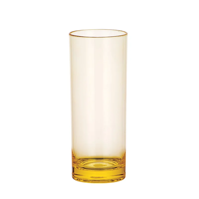 Long Pina Colada Cocktail Glasses 12oz Plastic Cup 360ml PC Tom Collins High Ball Glass