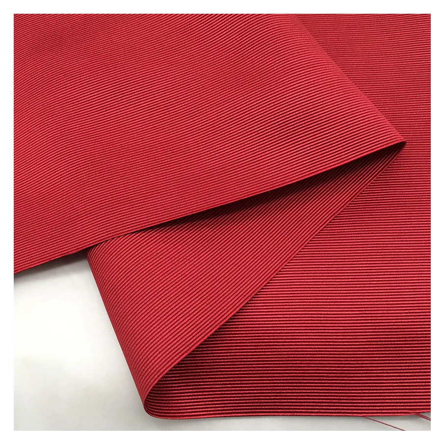 wholesale custom 100% polyester shantung silk fabric for bag/luggage