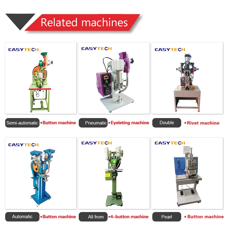 automatic making brass button snap press machine for grommet