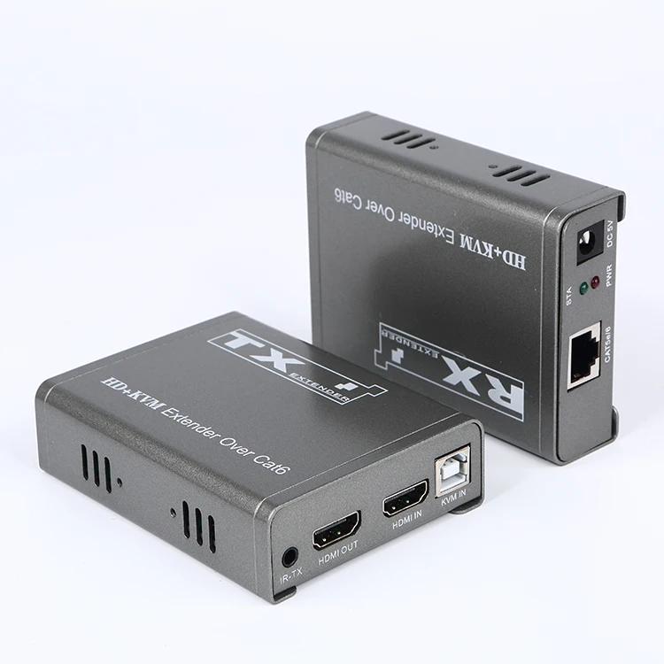 New Design HD Audio Video Transmitter Signal to Network Cable Transmission 1080p IP Extender 60m