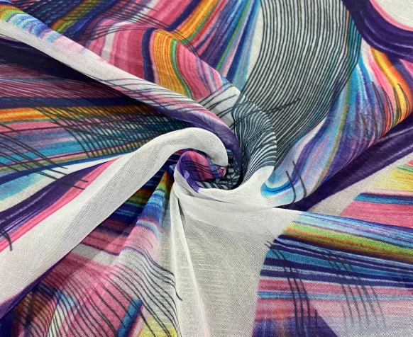 High quality 100%Polyester fabric print pattern on sale