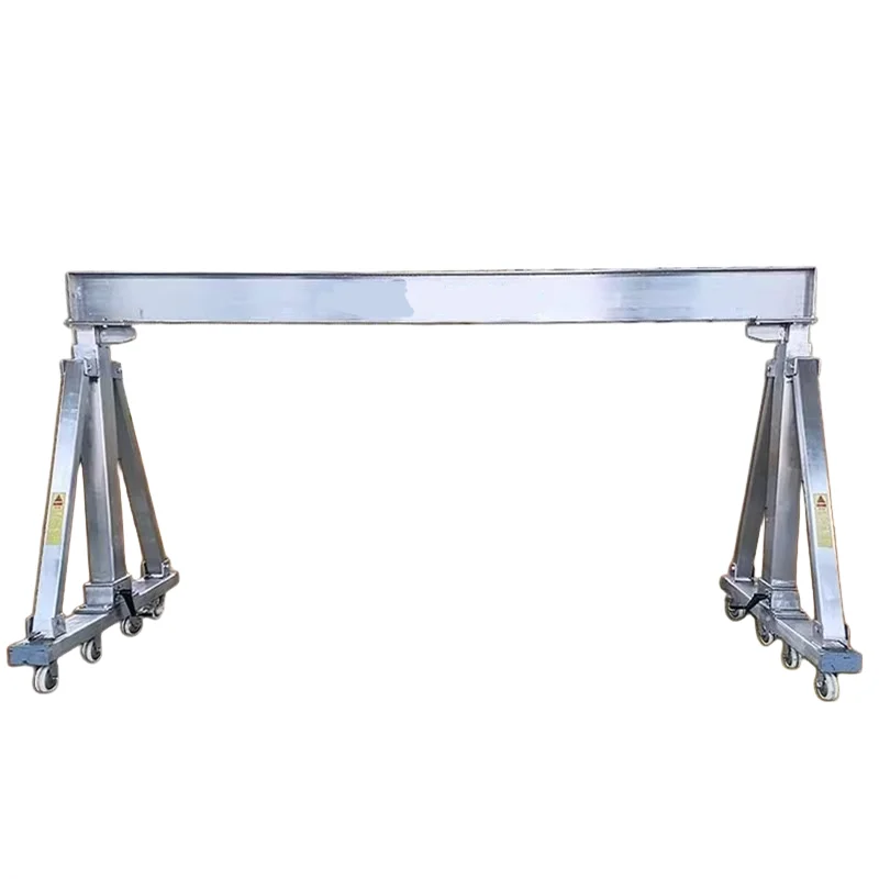 Portable 1T 2T 3T 5T 7.5T 10T Mobile Aluminium Alloy Electric Wireless Remote Control Support Frame Gantry Crane