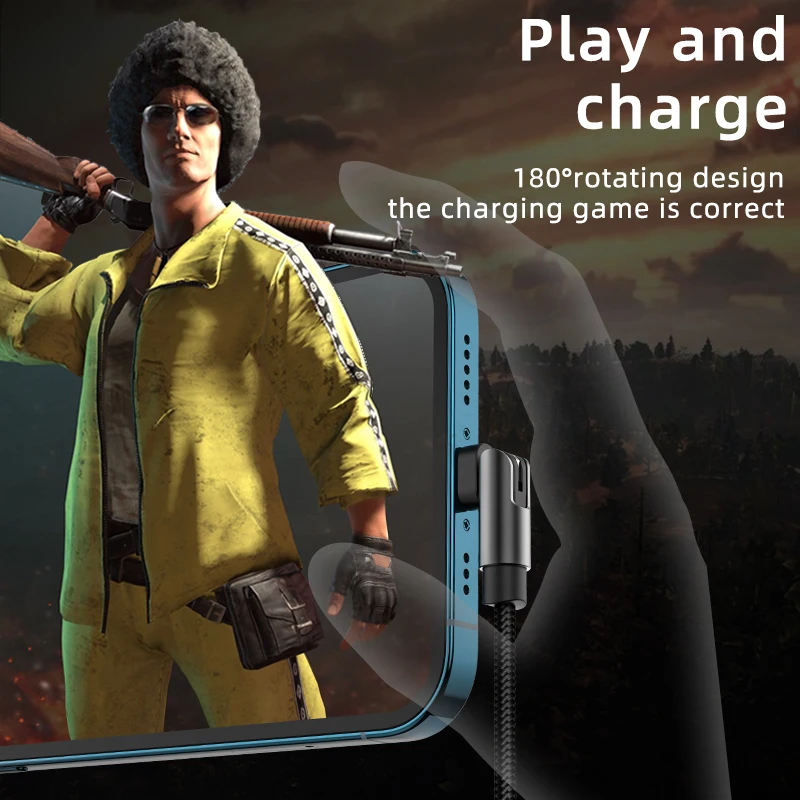 2022 high-speed data transmission universal USB 3.1 connector 3.3ft 5A USB Fast Charging Cable PD QC4.0 for laptop mobile phone