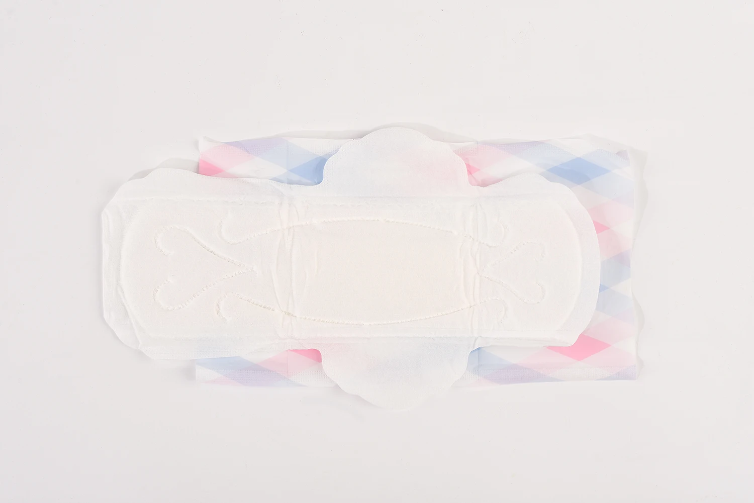 280mm Organic Cotton Menstrual Feminine Hygiene Period Lady Napkin Sanitary Pad for Women