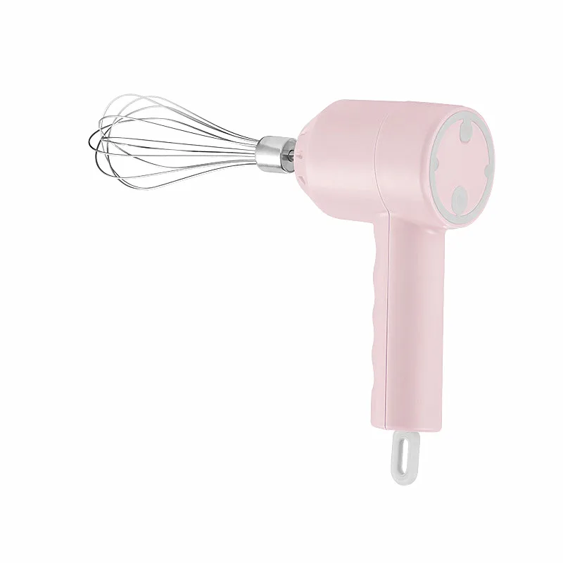 Factory Wireless Cordless Usb Automatic Portable Mini Stainless Steel Food Egg Coffee Whisk Hand Held Electric Mixer