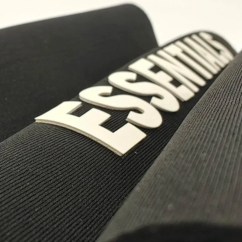 BL038-Wholesale Screen Print Clothing Labels Maker Custom 3D Raised Logo Silicone Heat Transfer Stickers for T Shirt