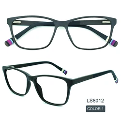 Pilot optics classic design square acetate eyeframe men minus eyeglasses frames