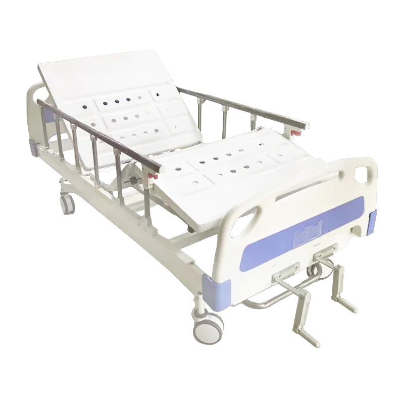 Folding Cheap Manual Home Care Equipment 5 Settings Nursing Furniture Equipments Icu Hospital Beds Prices Medical Bed For Sale