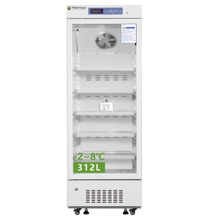 Malinmaus 312L 2 to 8 degree  medical fridge  medicine lab pharmacy vaccine  Refrigerator